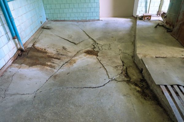 Basement Crack Sealing